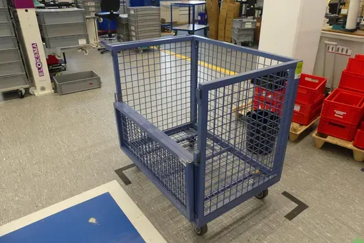 Rollable gitterbox