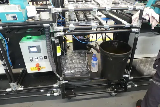 Preparation cart, without contents (Lean Production workstations)