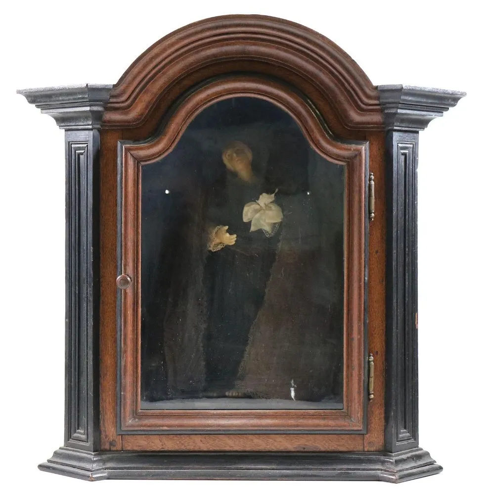 Heiligenfigur – aus Wachs des 19.Jh