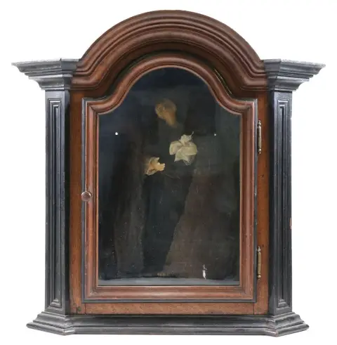 Heiligenfigur – aus Wachs des 19.Jh