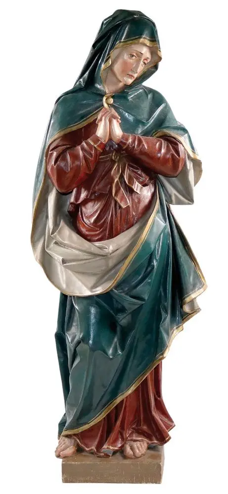 Mater Dolorosa. – Maria als trauernde mit geneigtem Kopf u