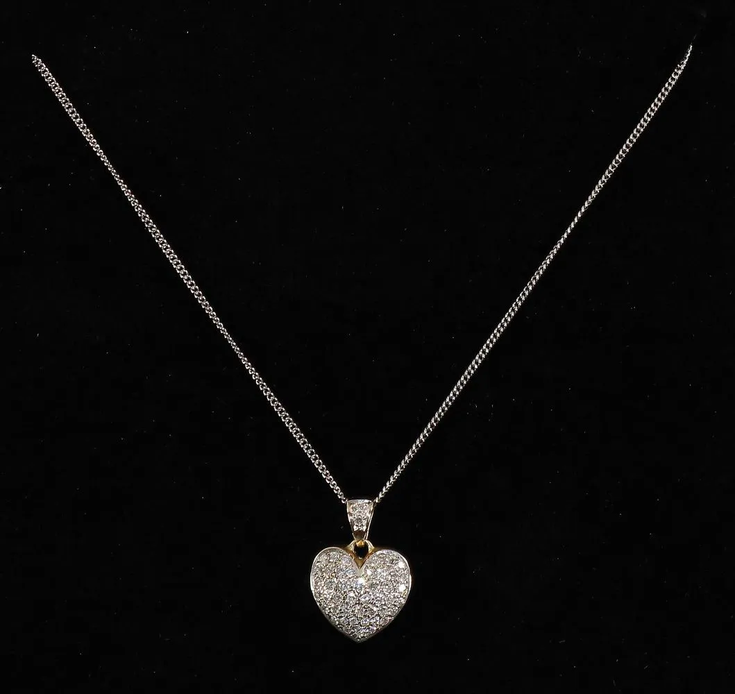 Brilliantherz – mit Kette