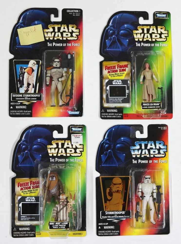 Star Wars – 14 Action Figures "The Power Of The Force" von Kenner Hasbro, 1997