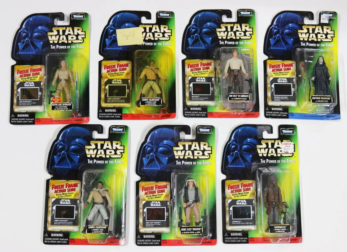 Star Wars – 15 figurek "The Power Of The Force" od Kenner Hasbro, 1997