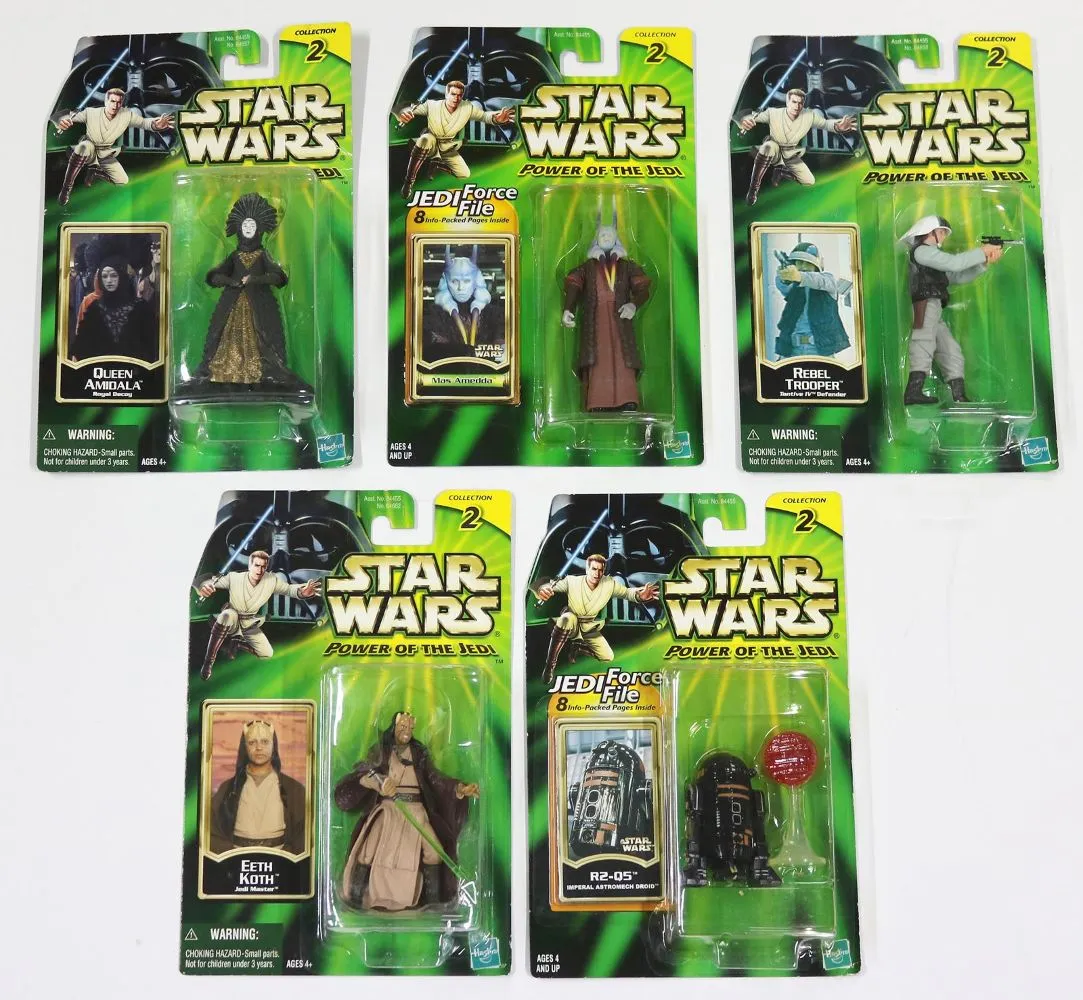 Star Wars – 21 figurek "Power Of The Jedi" od Hasbro, 2000-2001