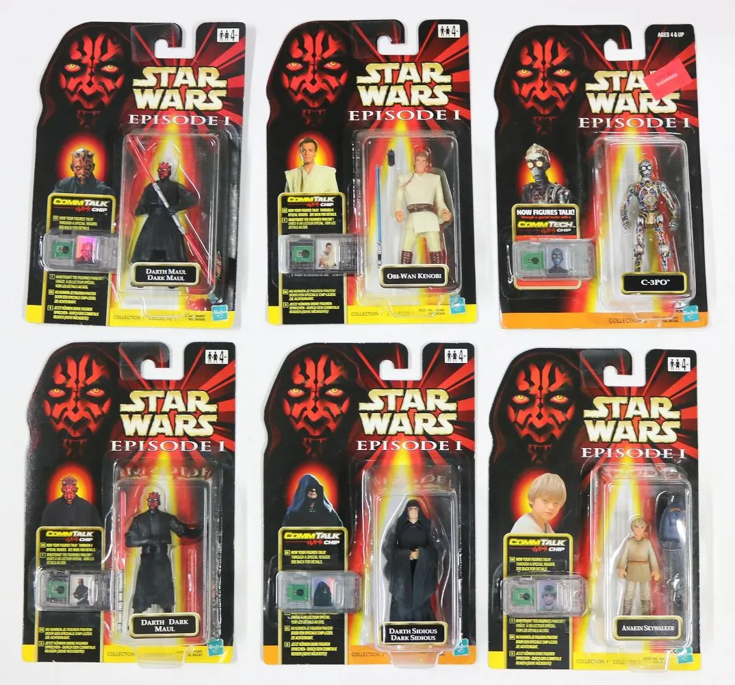 Star Wars – 22 figurek "Episode I" od Hasbro, 1999-2000