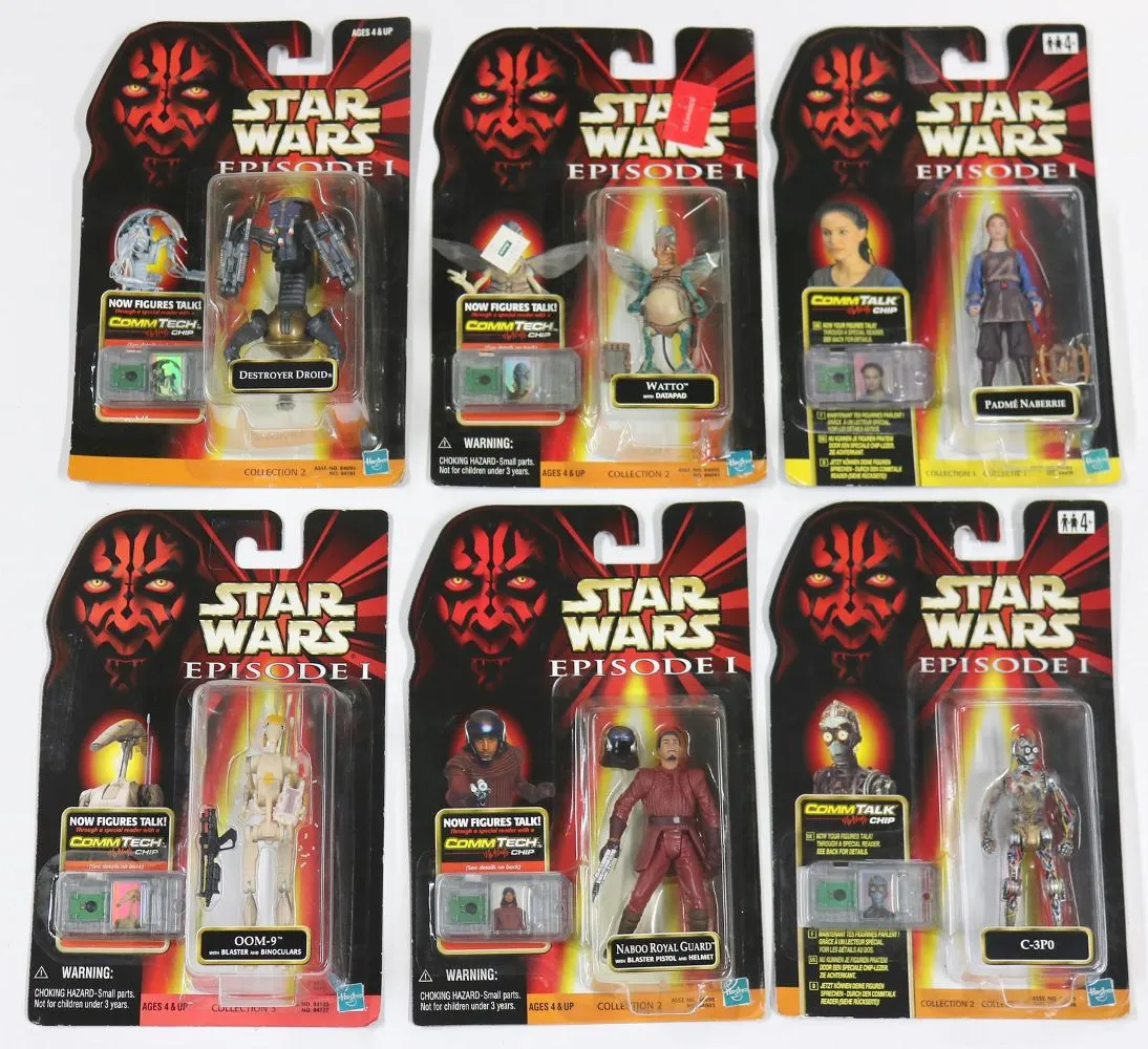 Star Wars – 22 figurek "Episode I" od Hasbro, 1999-2000