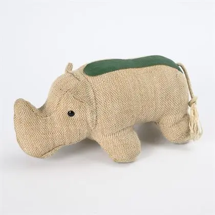 Petit animal à tirer "Rhinocéros". Renate Müller et Helene Haeusler