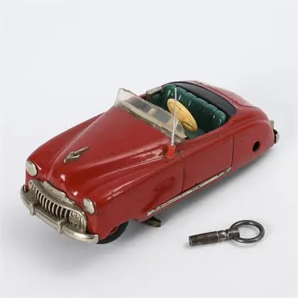 Auto radio rouge "4012". Schuco