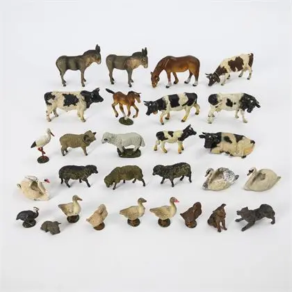 27 animaux de ferme en masse