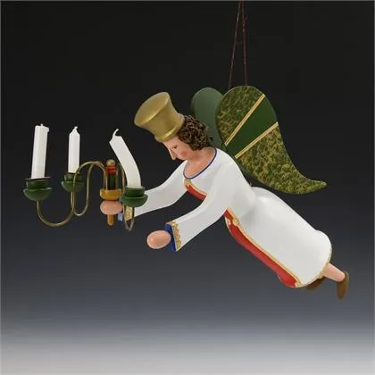 Ange flottant aux ailes vertes. Joachim Sünderhauf