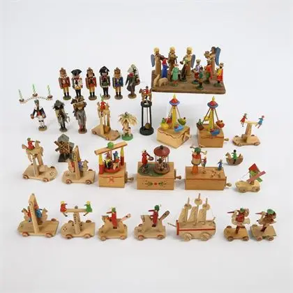 Miniatures jouets de l'Erzgebirge d'autrefois et d'aujourd'hui. Rudolf Ender, Grünhainichen