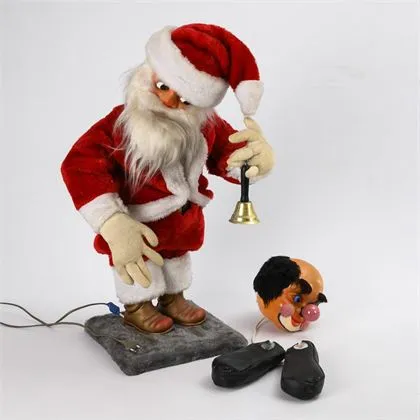 Grote elektrische kerstman