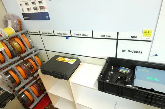 Tableau magnétique, verre