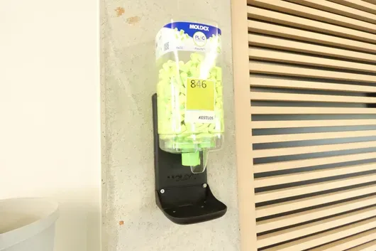 Gehoorbescherming dispenser