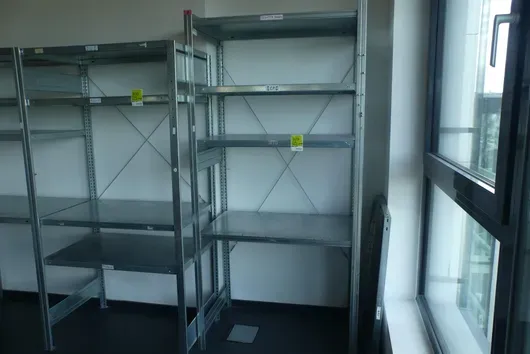 Lagerregal, 1 Feld, ohne Inhalt