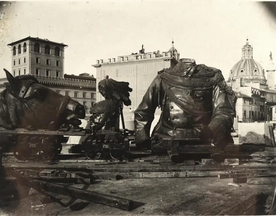 Rome. – Achèvement du monument national Victor-Emmanuel II