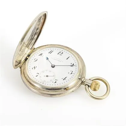 Zilveren savonnette.. A. Lange & Söhne, Glashütte