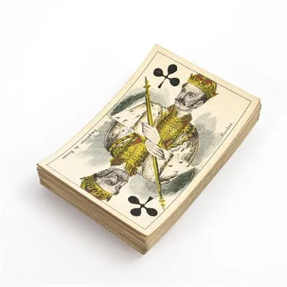 Cartes à jouer Whist de musée sur la guerre de Crimée