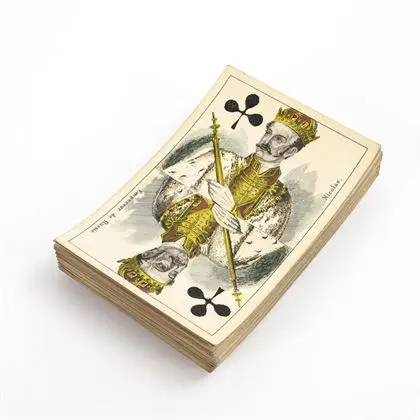 Cartes à jouer Whist de musée sur la guerre de Crimée
