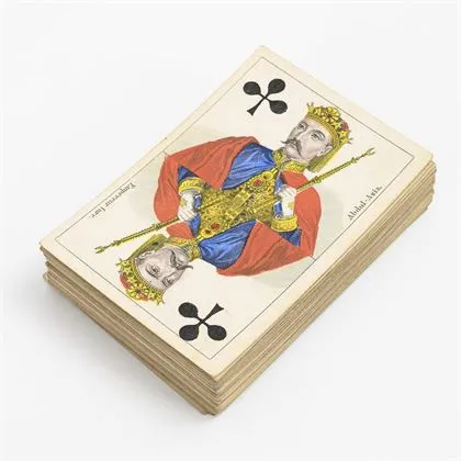 Cartes à jouer Whist de musée sur la guerre de Crimée