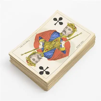 Cartes à jouer Whist de musée sur la guerre de Crimée