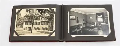 Album de cartes postales avec 91 cartes postales en rapport avec Goethe