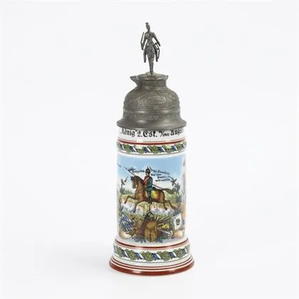 Kufel rezerwisty Augsburg i Neu-Ulm, 1898-1901, Królewski Bawarski 4. Pułk Szwoleżerów „König”
