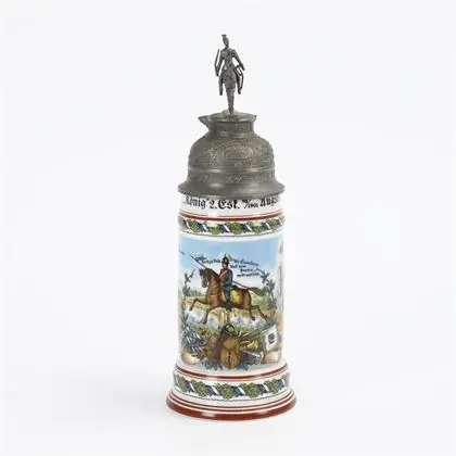 Rezervistický korbel Augsburg a Neu-Ulm, 1898-1901, Královský bavorský 4. chevaulegerský pluk „König“