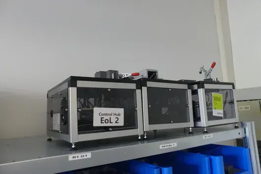 3x testopstelling Control Hub