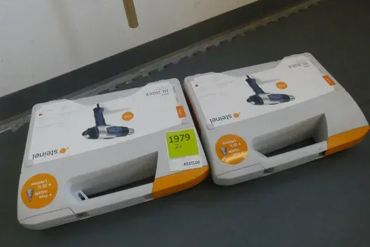 2x STEINEL HL2020E Heißluftpistole
