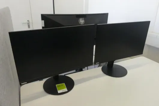 2x moniteur LENOVO ThinkVision