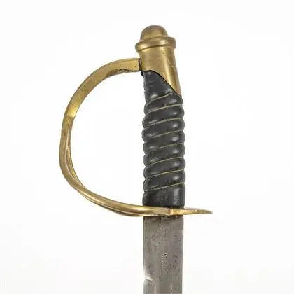 Těžká šavle s pochvou, M 1822
