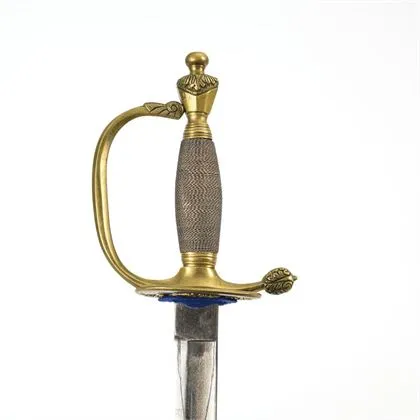 Épée anglaise lourde avec fourreau