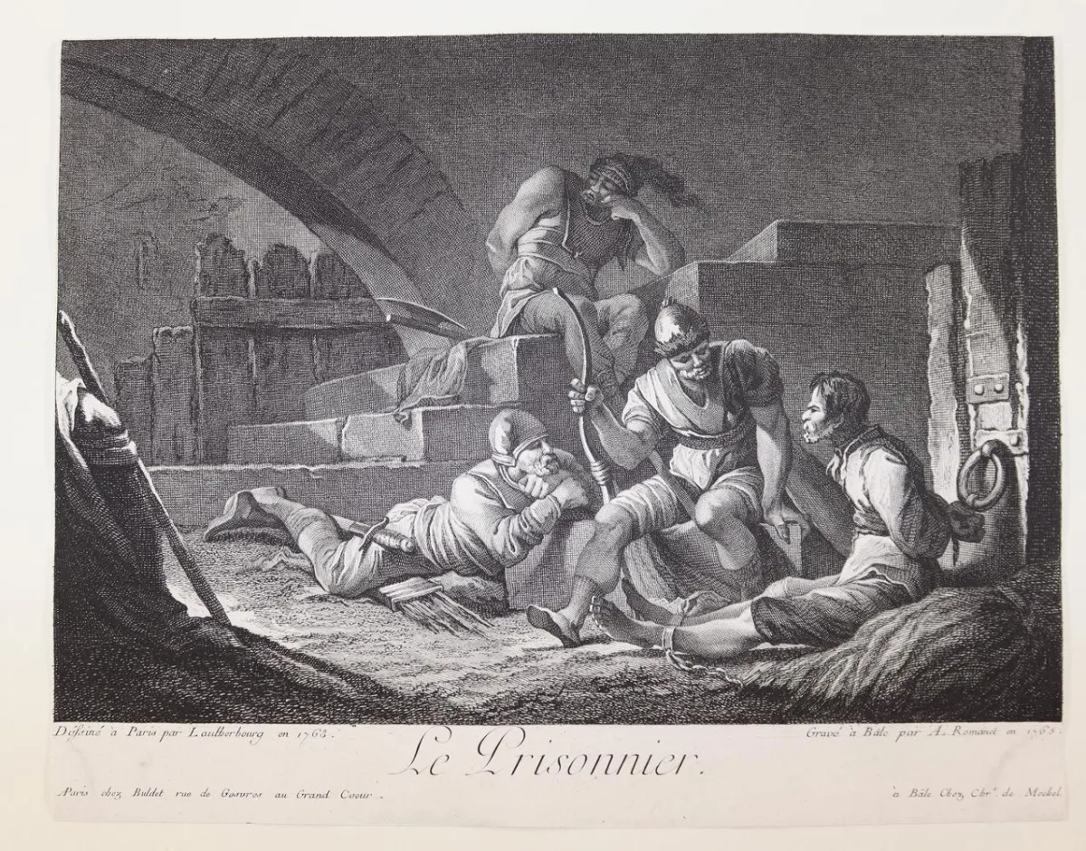Prison guard. – Romanet, Antoine Louis (1742 Paris - after 1810)