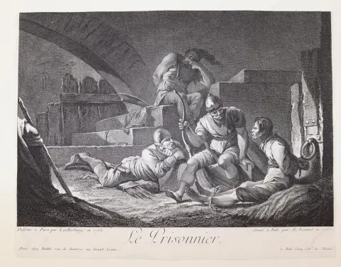 Prison guard. – Romanet, Antoine Louis (1742 Paris - after 1810)