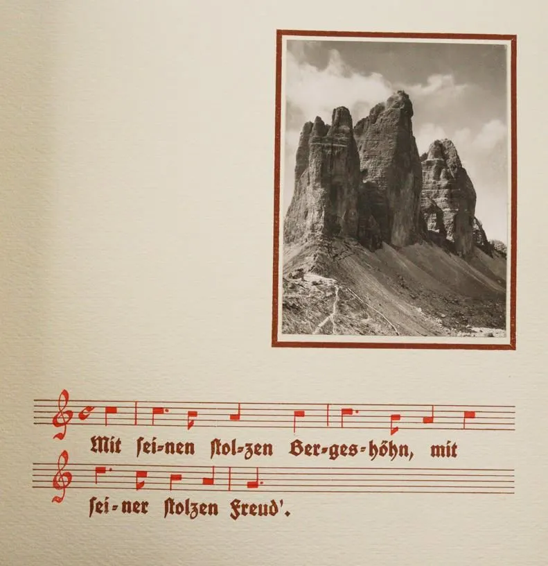 My Schluchsee herbarium. – (By) Eberhard Wolfram (?)