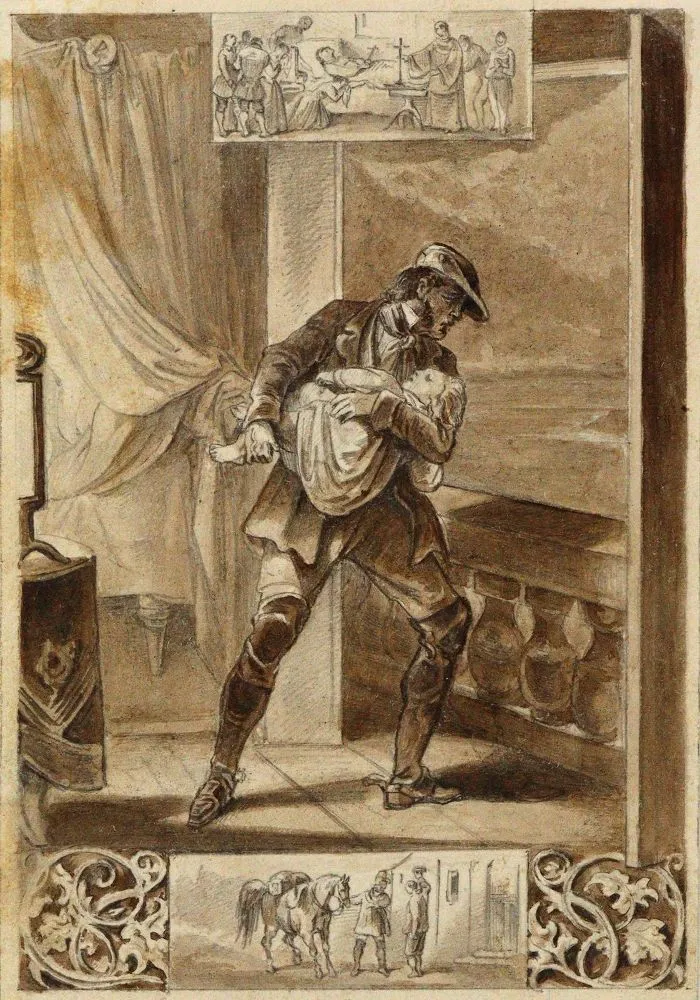 Únos dítěte. – 4 listy