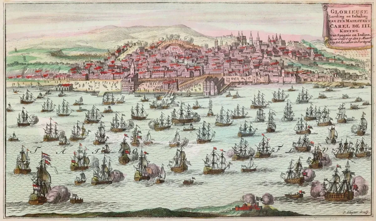 Válka o španělské dědictví. – Flotila Karla III.