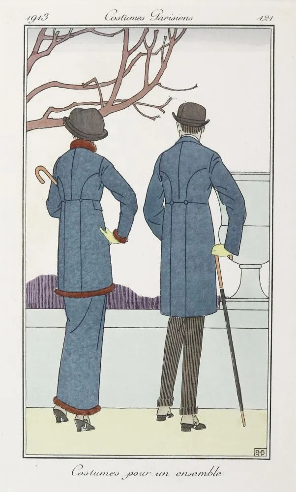 Costumes Parisiens. – 3 feuilles