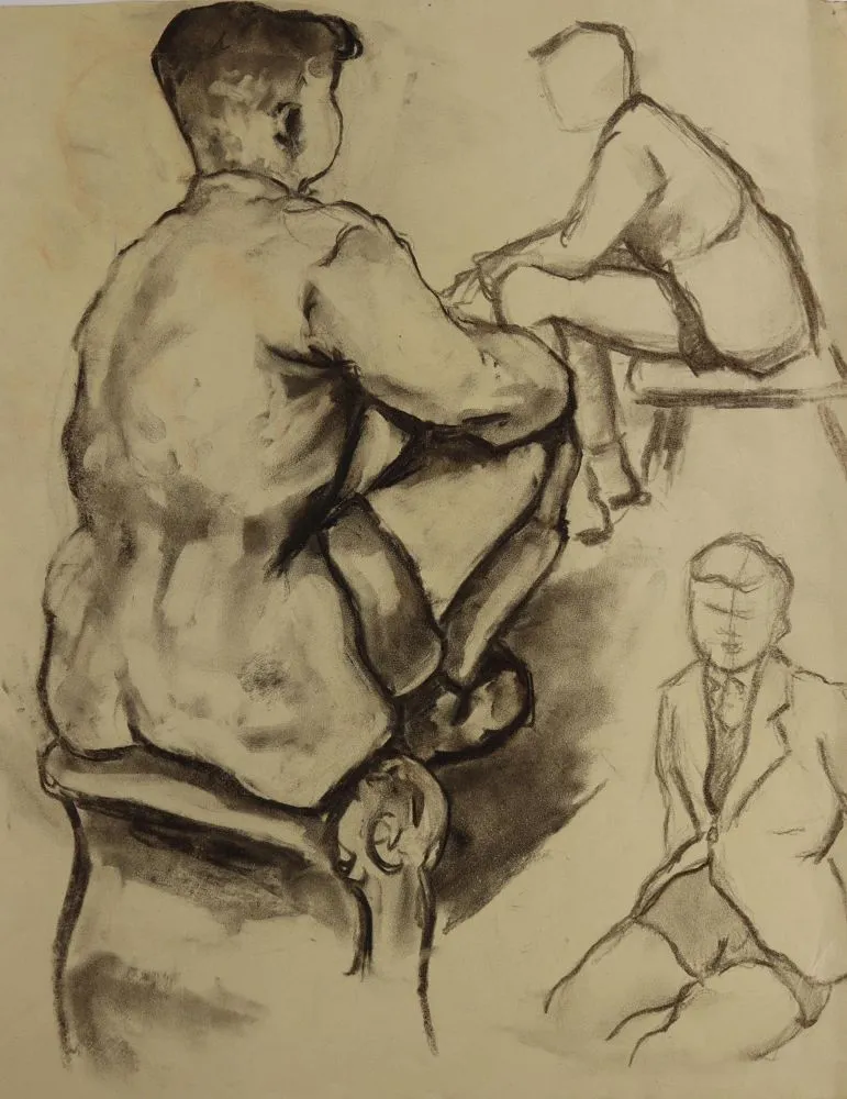 Portraitstudien. – Männer u