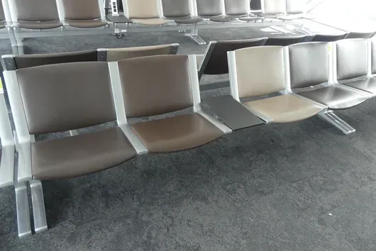 Banc d'aéroport Kusch&Co, 2x 4 places