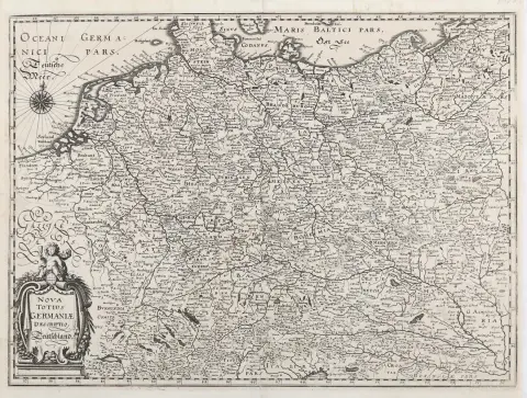 Maps of Germany. – Nova totius Germaniae descriptio