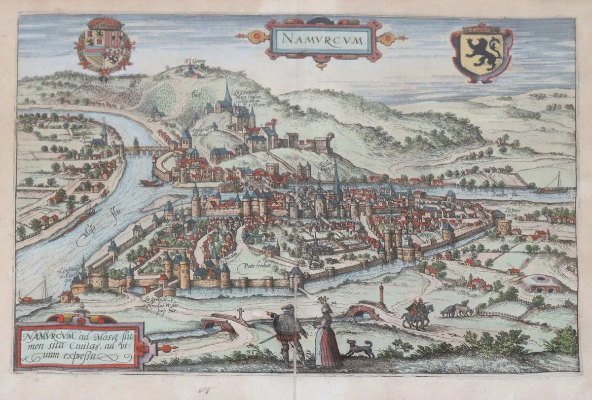 Namur. – "Namurcum ad Mosa"