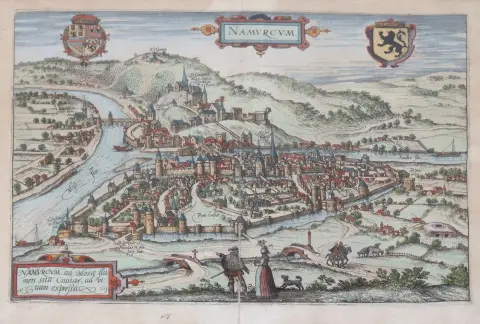 Namur. – "Namurcum ad Mosa"