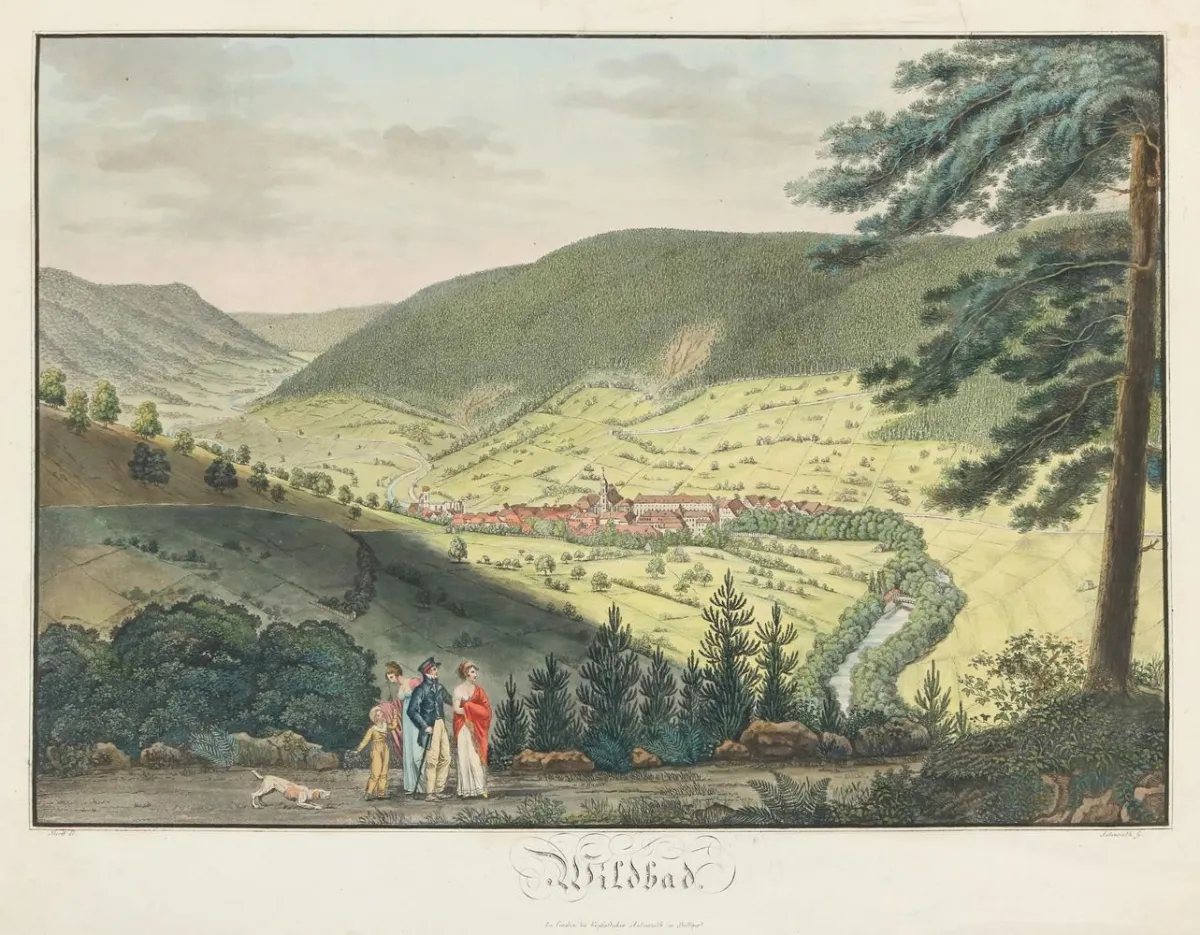 Wildbad, Bad. – Celkový pohled