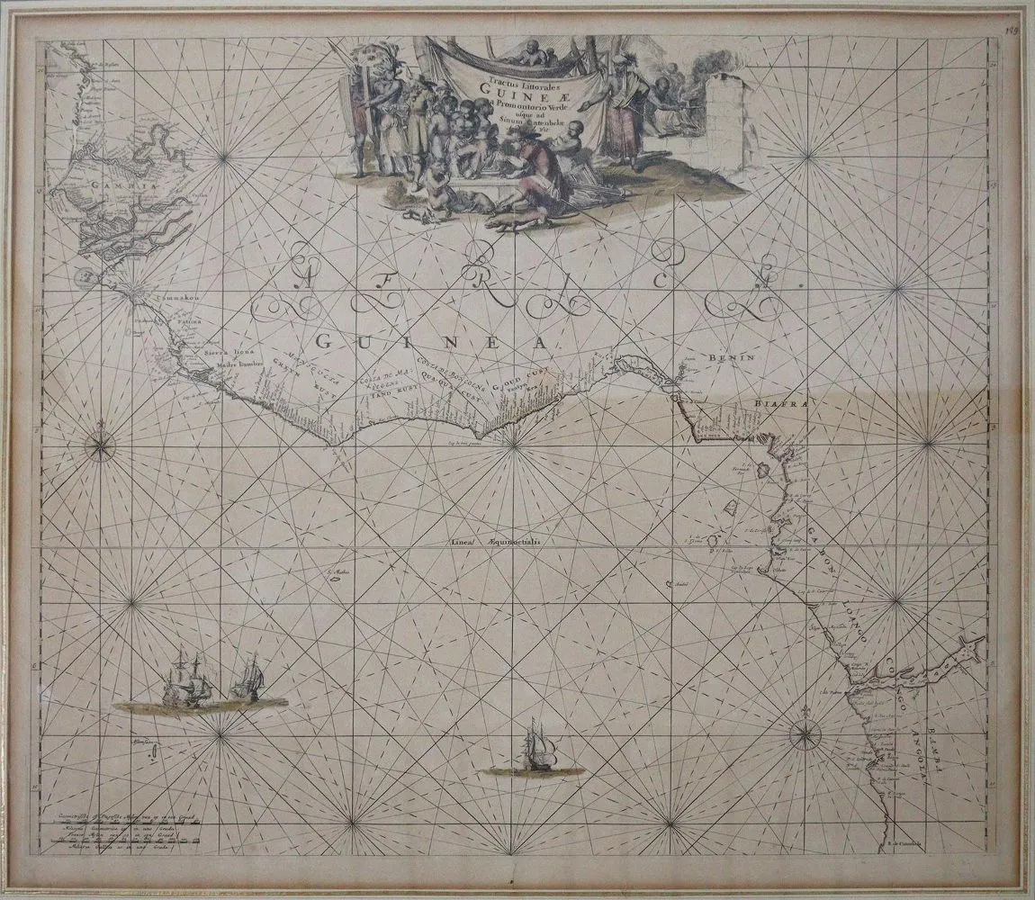 Золотой берег. – Tractus Littorales Guineae a Promontorio Verde.
