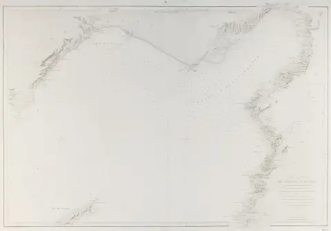 Carte de – Caramanie et de Syrie comprises entre Lissan el Kahbeh et Latakieh von 1863, auf Arches