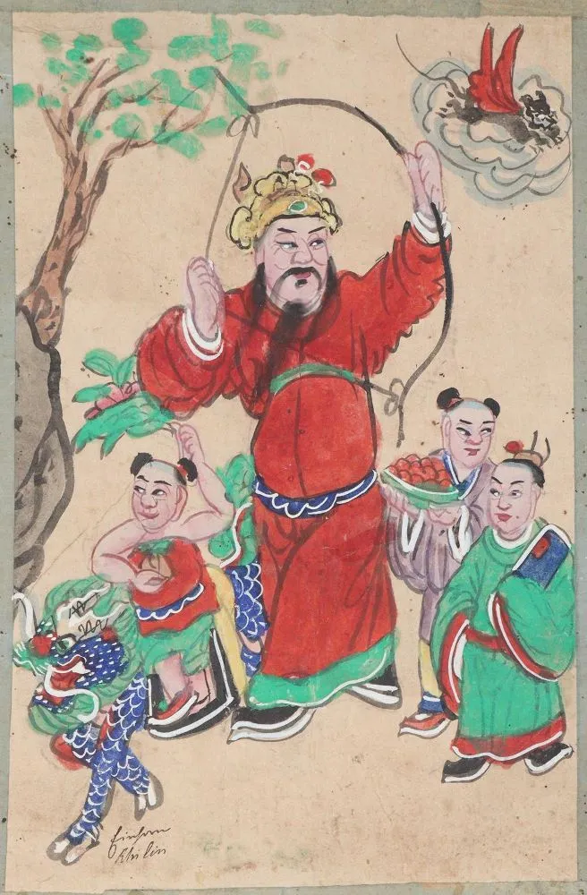 Zhang Xian – schießt auf einen Himmelshund