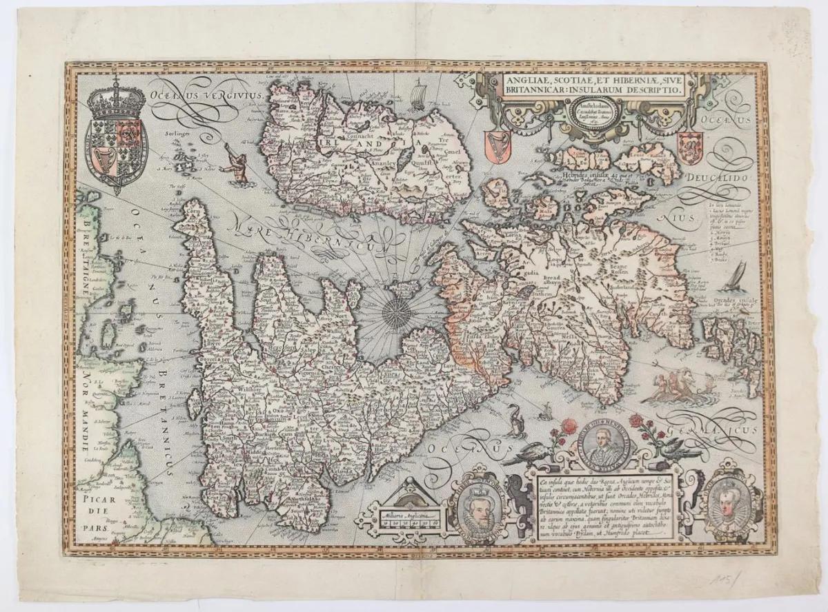 Great Britain. – Angliae, Scotiae et Hiberniae, sive Britannicar:insularum descriptio